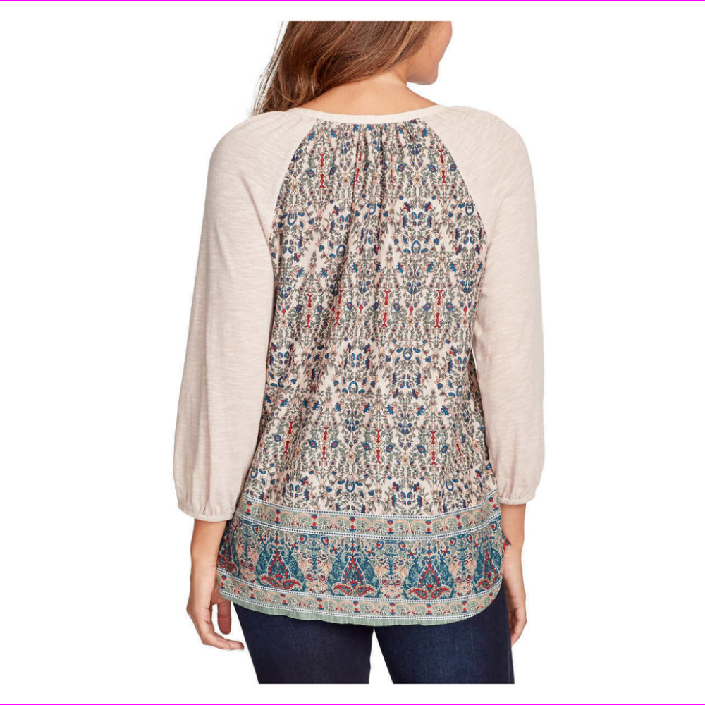 Vintage America women's Long Sleeve Top - Picture 5 of 6